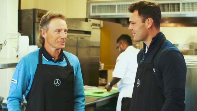 Kaymer vs. Langer: Die Küchenschlacht der Golf-Profis